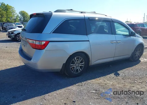 2011 Honda Odyssey Ex-L from USA, damaged, VIN 5FNRL5H68BB037435